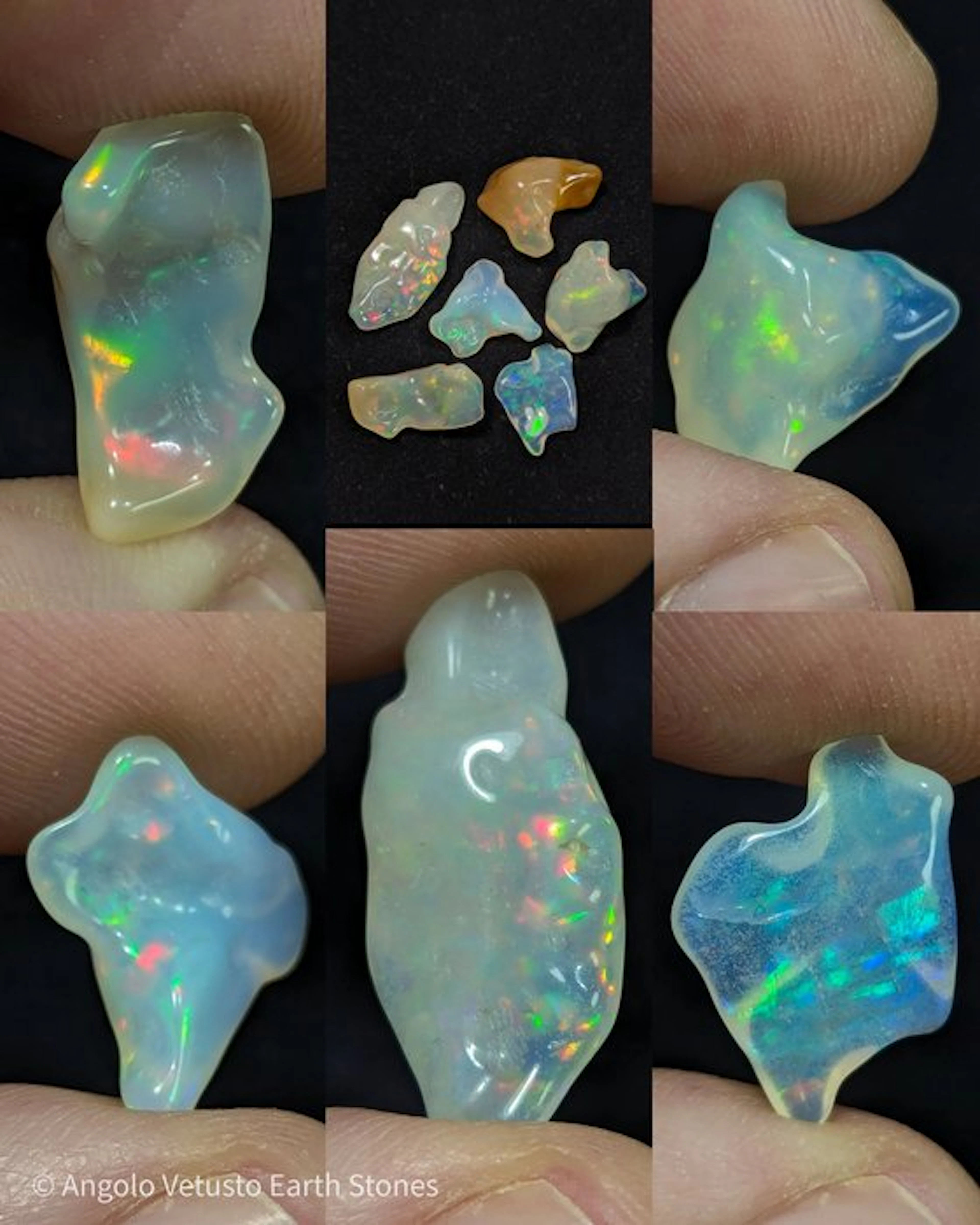 28.20 ct - Natural Precious Welo Opals