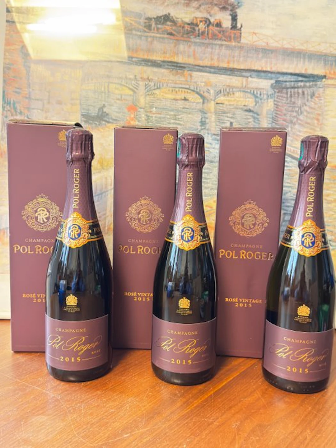 2015 Pol Roger, Brut Rosé Millésimé - Champagne - 3 Bottles (0.75L)