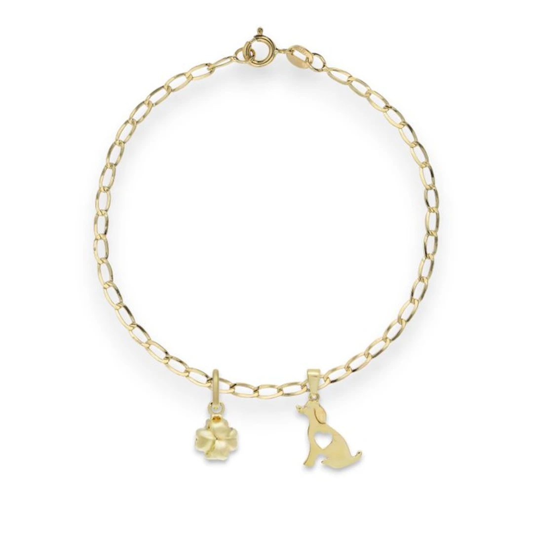 Bracelet - 18 kt. Yellow gold - Bracelet 18k 2.6 g 19 cm