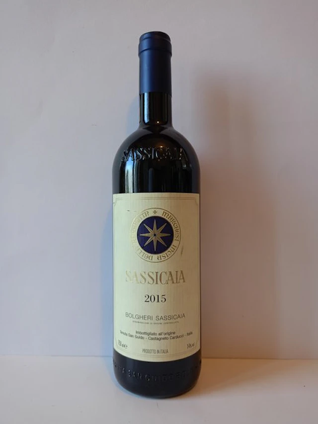 2015 Tenuta San Guido, Sassicaia - Bolgheri DOC - 1 Bottle (0.75L)