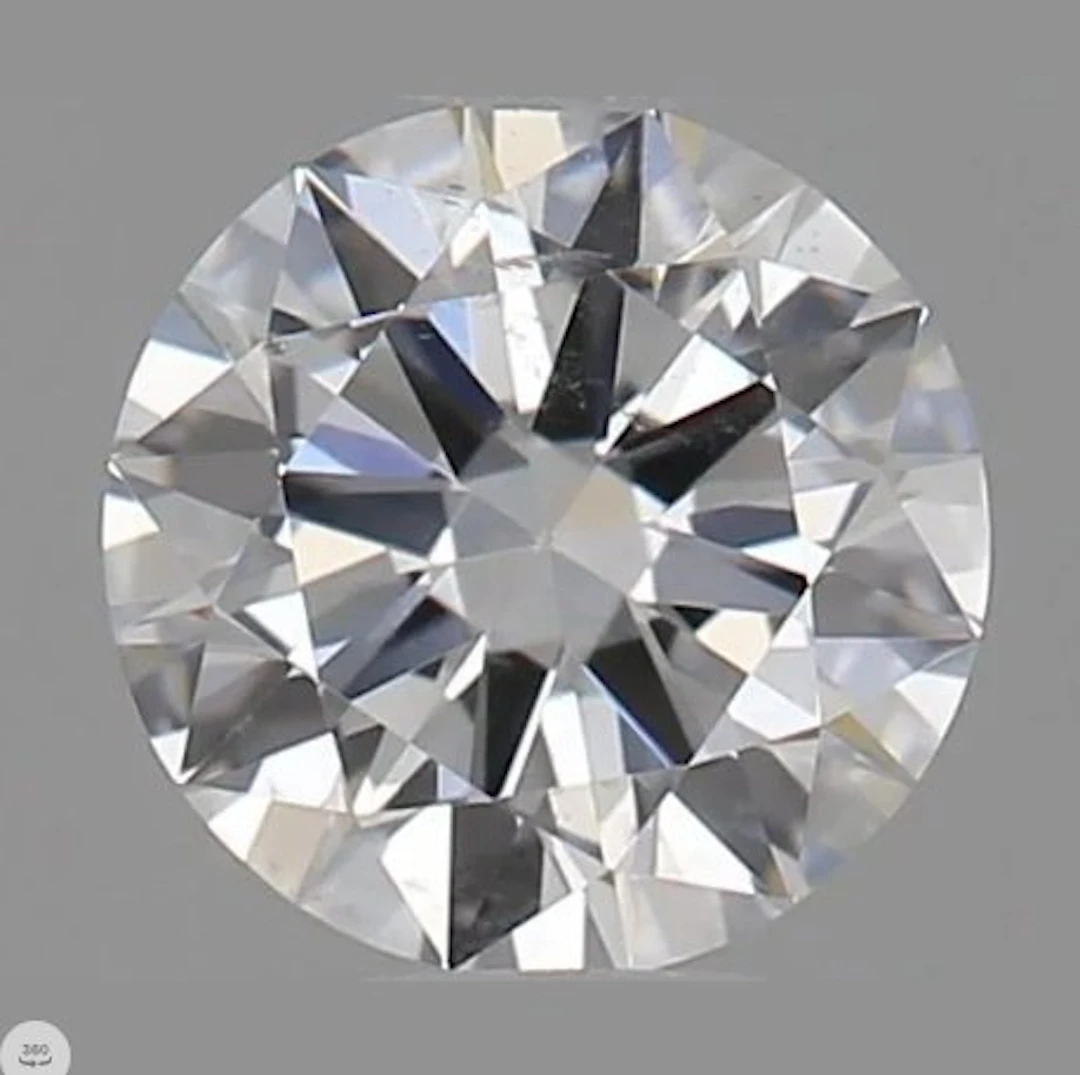 1 pcs Diamond (Natural) - 0.30 ct - Round - D...