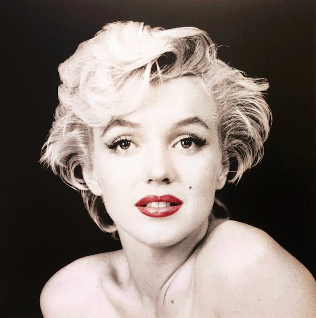 Milton H. Greene (1922-1985) (after) - "Marilyn Monroe (Red Lips)"