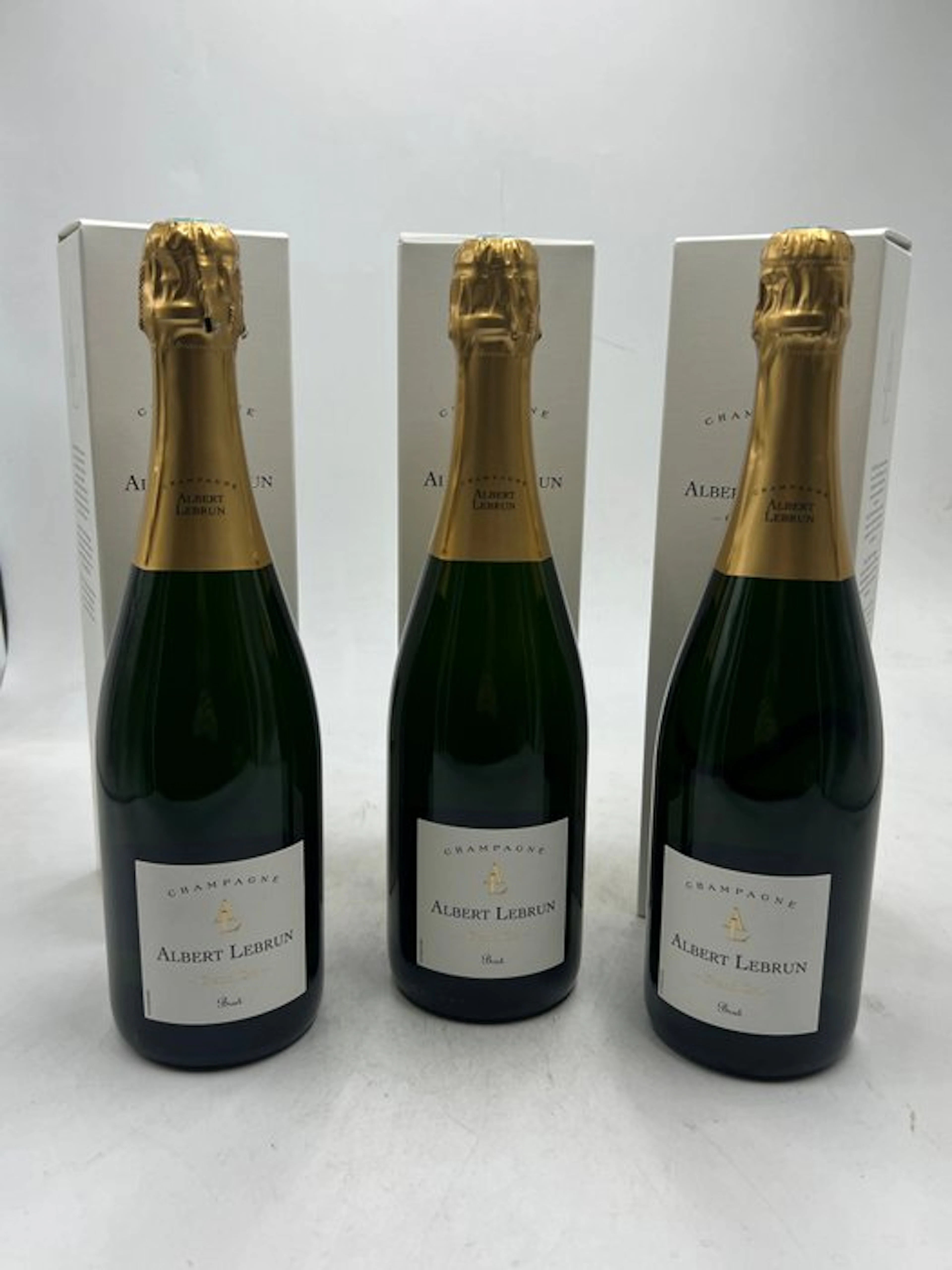 Albert Lebrun, Grand Cru - Champagne Brut - 3 Bottles (0.75L)
