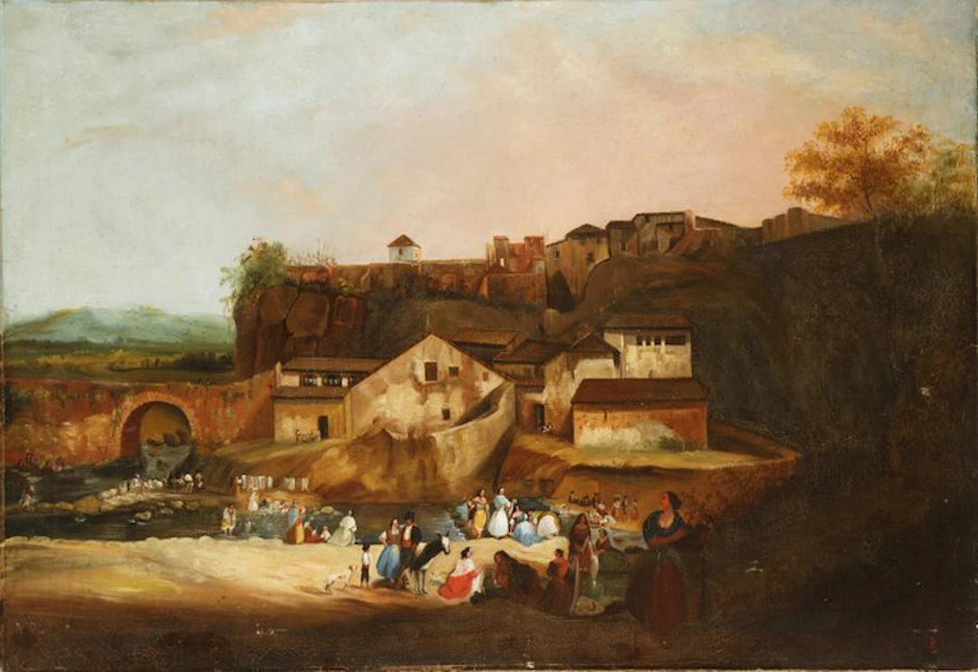 Escuela andaluza (XIX), círculo de Manuel Barrón, Circle of - Romería