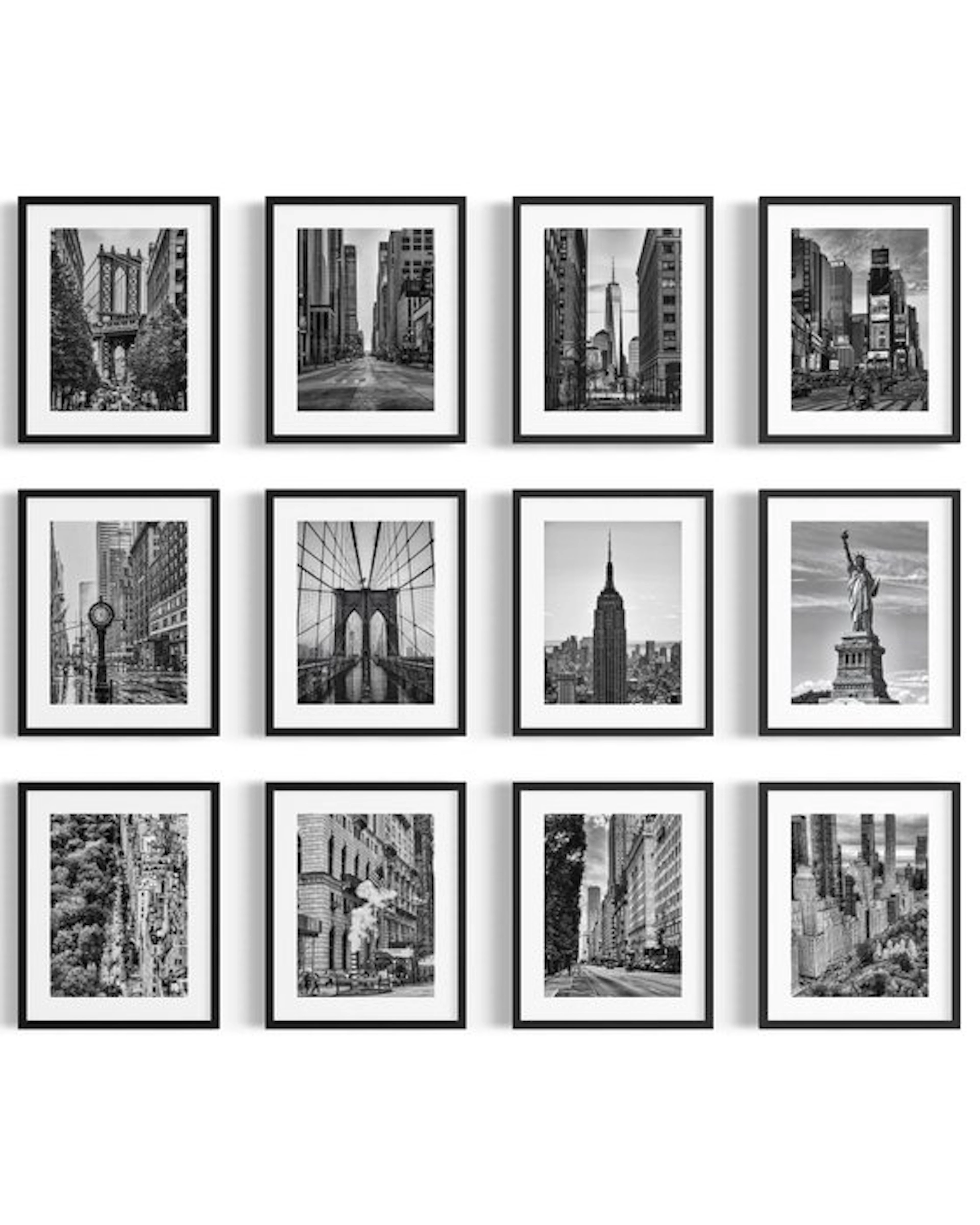Fabian Kimmel - Noir Silhouettes - New York - Series of 12