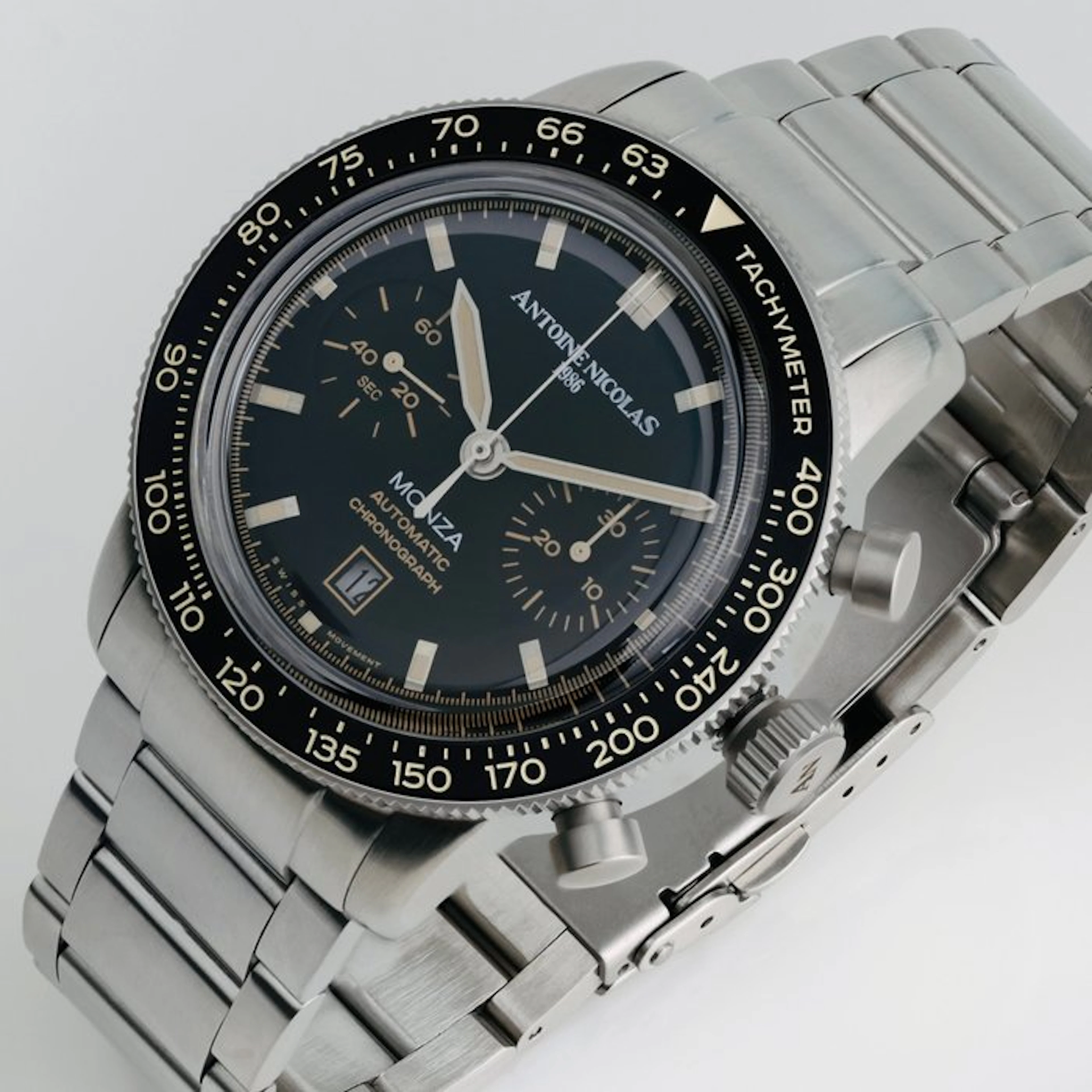 Antoine Nicolas 1986 - Monza “Swiss movement chronograph”...