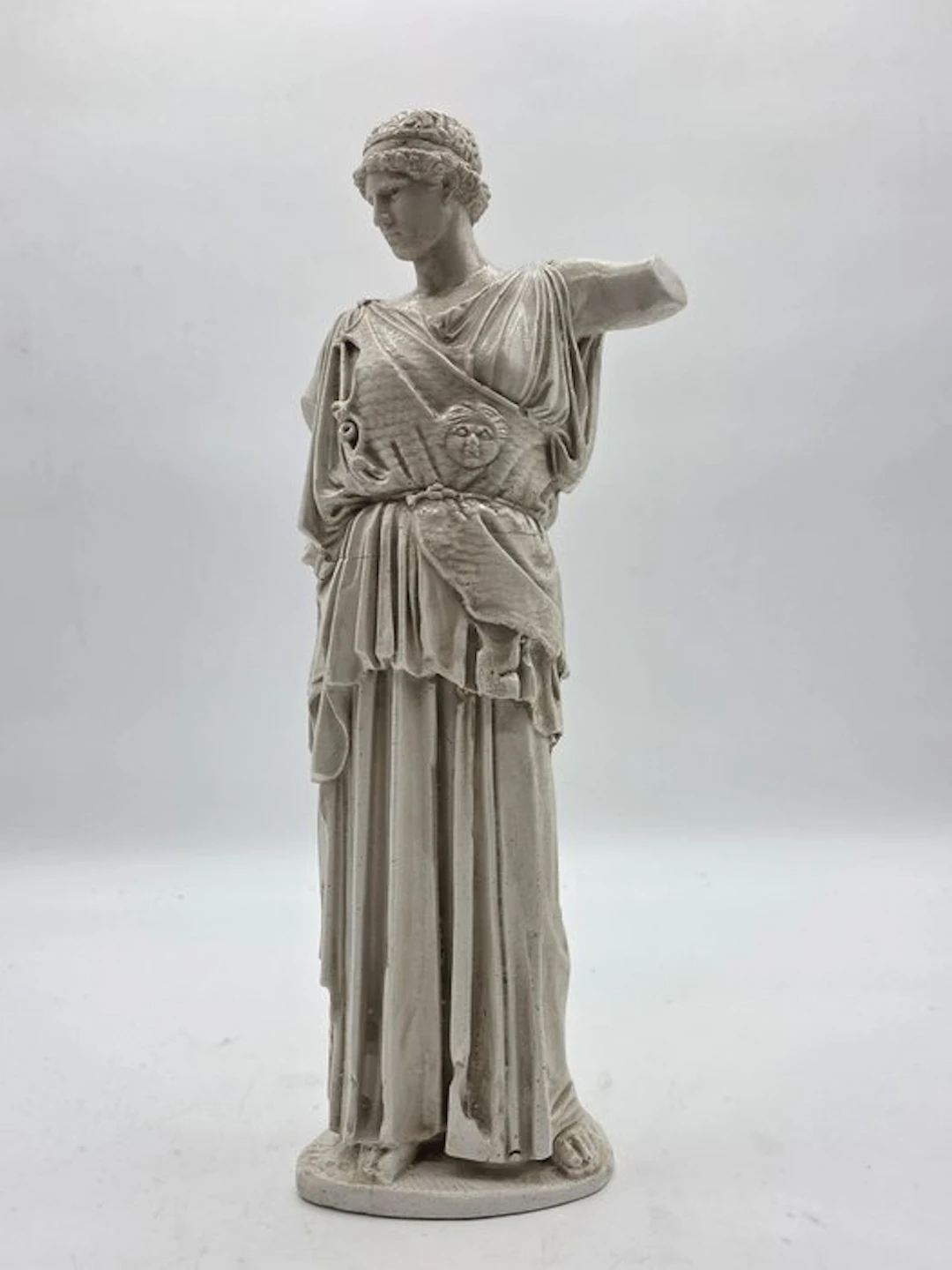 Sculpture, Statua di Atena Lemnia - 39 cm - marble powder