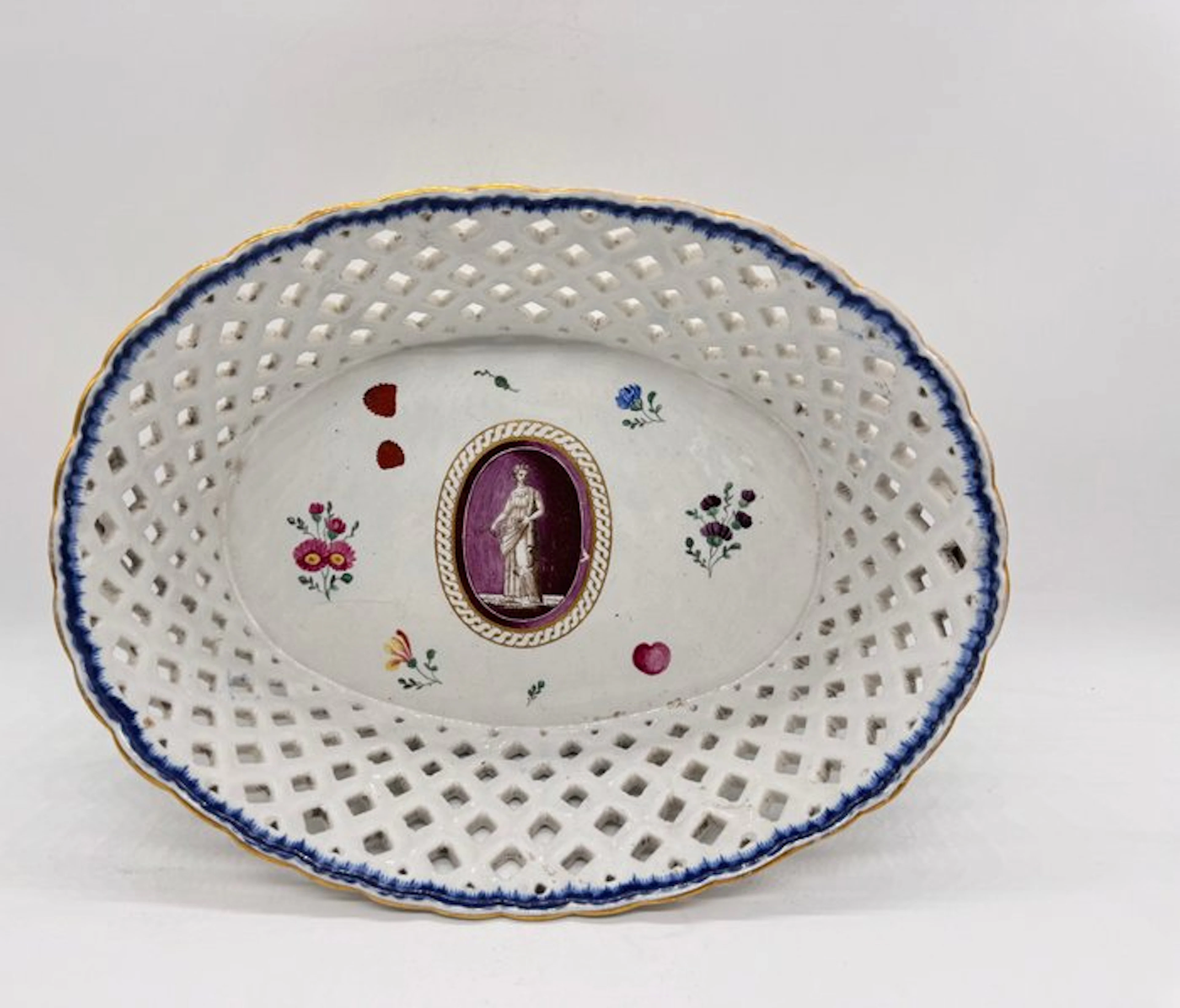 Doccia Ginori - Centrepiece - Porcelain - Reticulated - VERY RARE