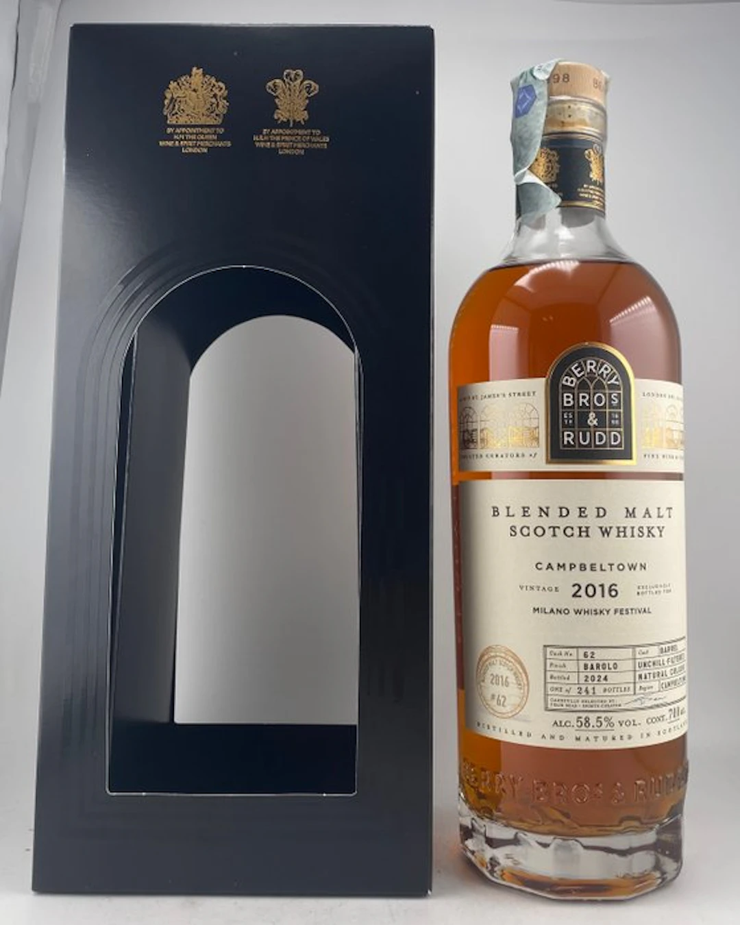 Campbeltown 2016 Blended Malt for Milano Whisky Festival - Berry Bros