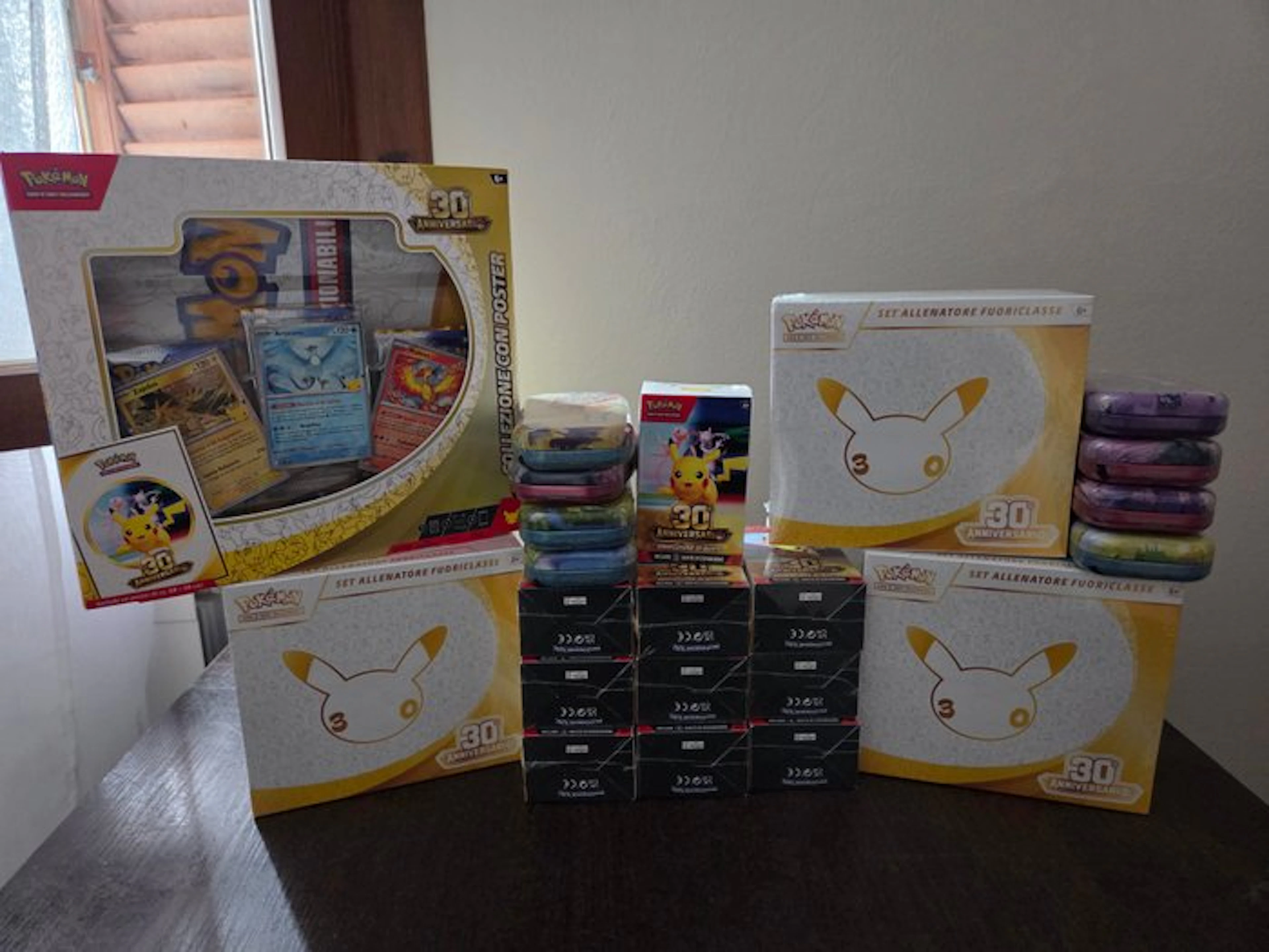 Pokémon - 22 Box - Collezione di prodotti 30⁰ anniversario pokemon