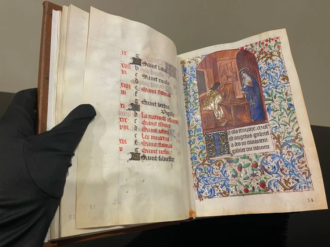 Jean Colombe - Libro d'Ore della Regina Carlotta di...