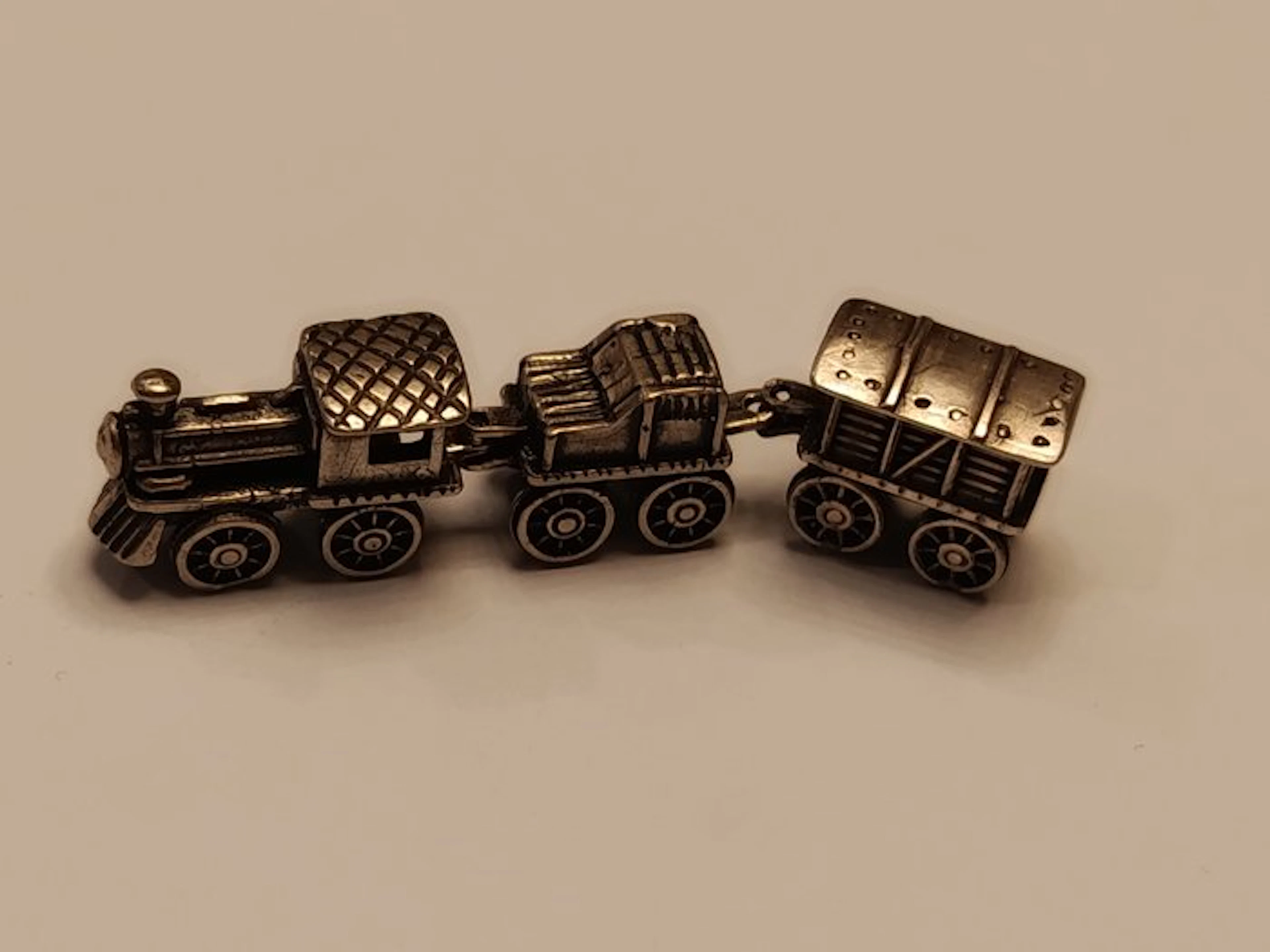 Figure - Trenino in Argento 800 - Miniatura - .800 silver