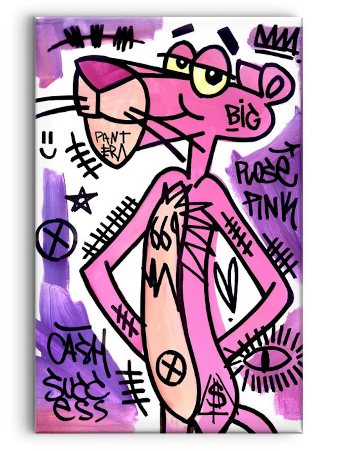 LACRISS (1990) - Pink Panther + Big Success - Original Paint 100% - XL