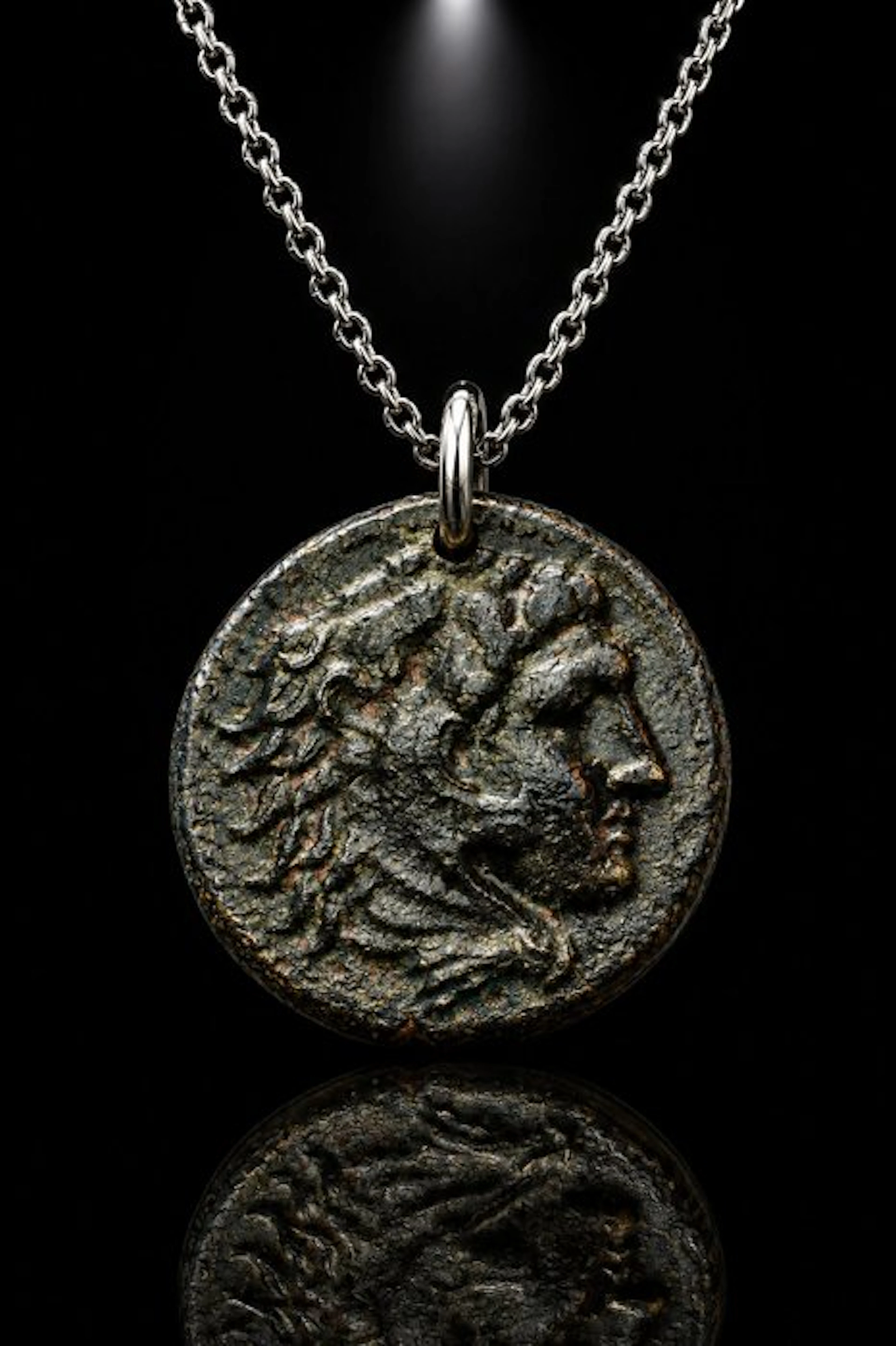 Rare Greek Bronze Replica “The Conqueror’s Talisman”...