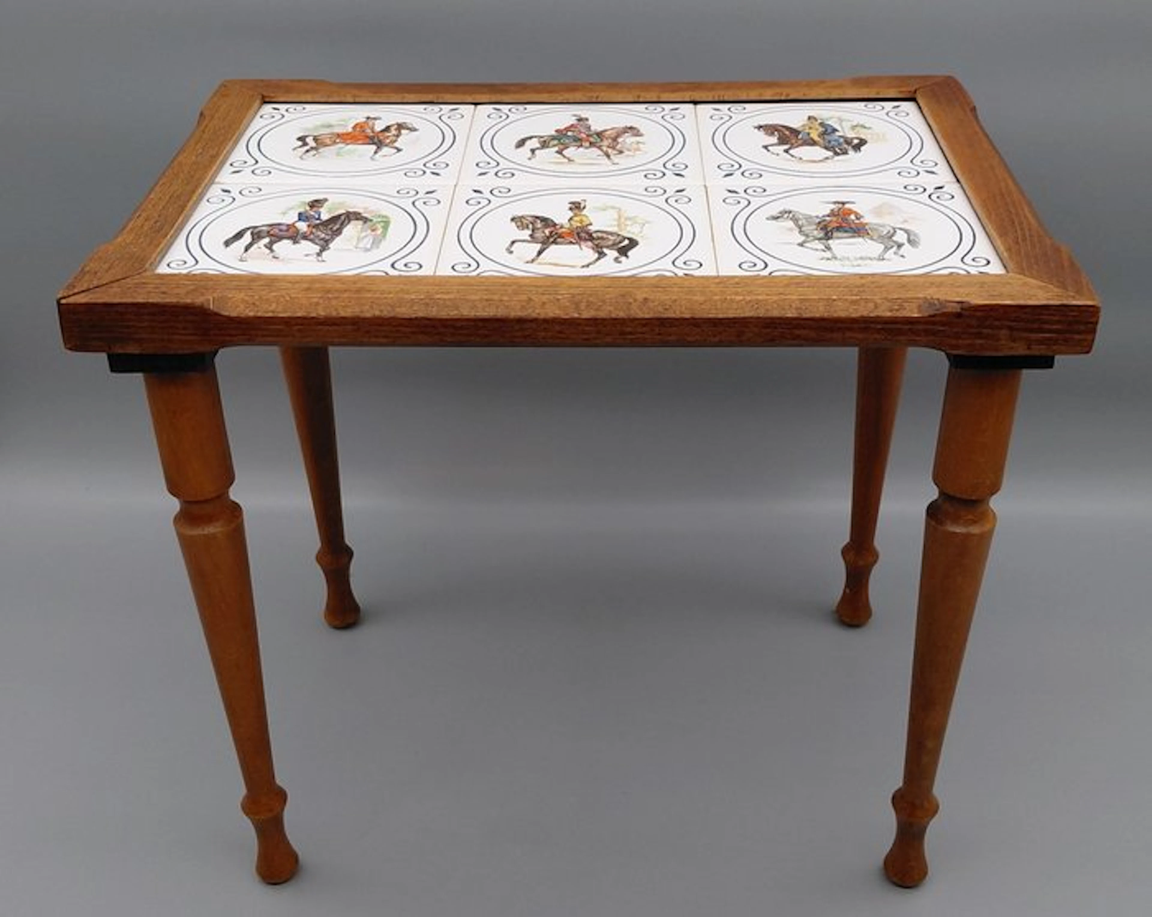 Side table - Military Riders and Officers (17th...