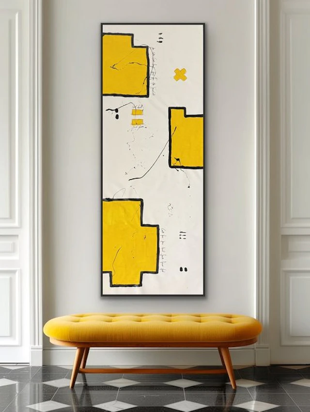 Laura Pinchete - Desestructuras en amarillo slim. XXXL