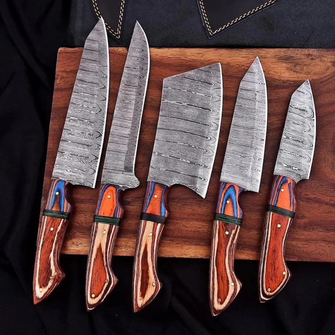 Highclasscrafts Handmade - Kitchen knife - Kitchen knife set - Steel