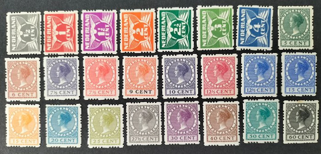 Netherlands 1928 - Four-sided rolling stand complete. - Nvph R33/56