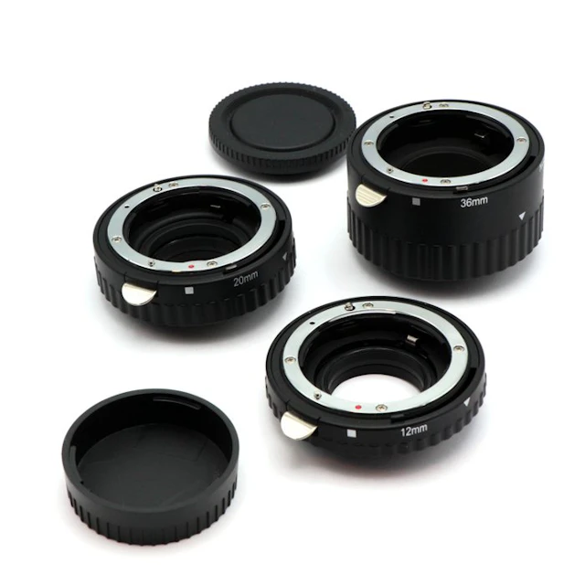 Meike Macro tussenringen AF voor Nikon Digitaal 12mm, 20mm en 36mm Lens adapter