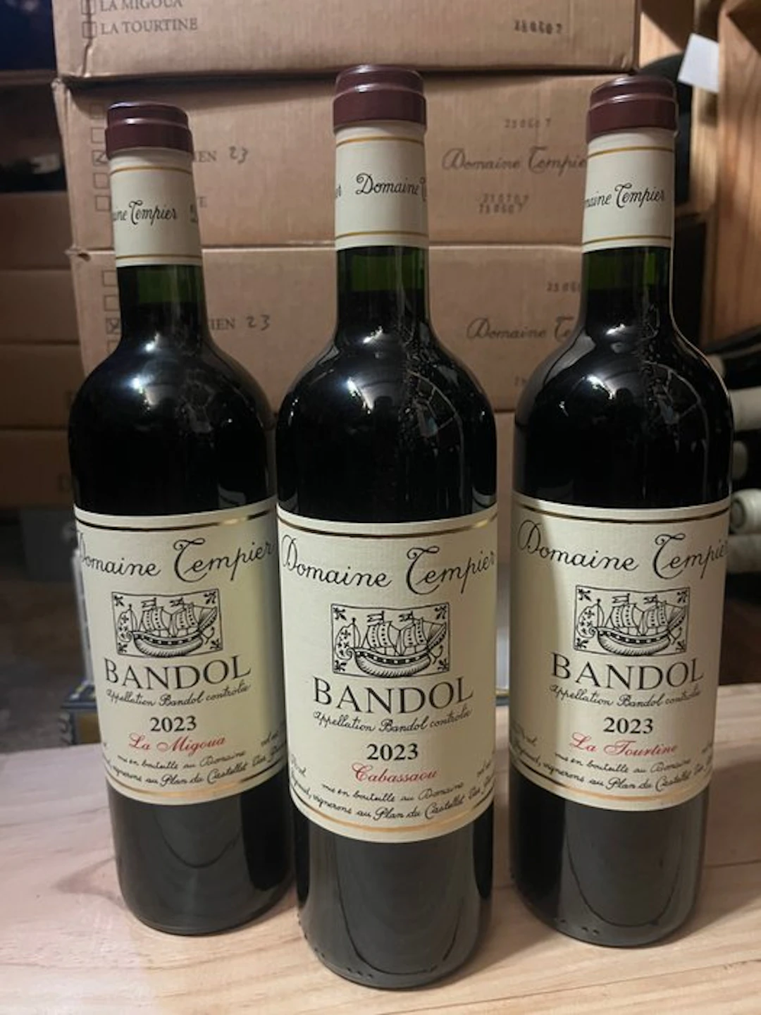 2023 Trilogie Domaine Tempier "La Tourtine"