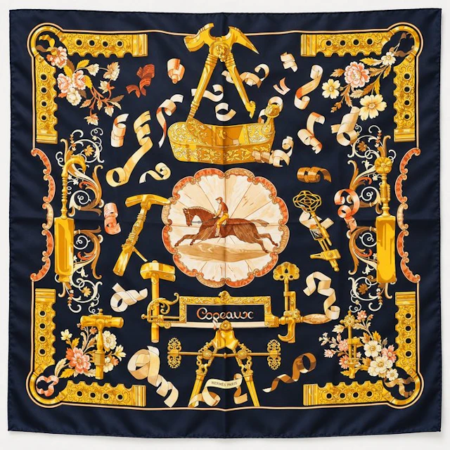 Hermès - Copeaux - Scarf