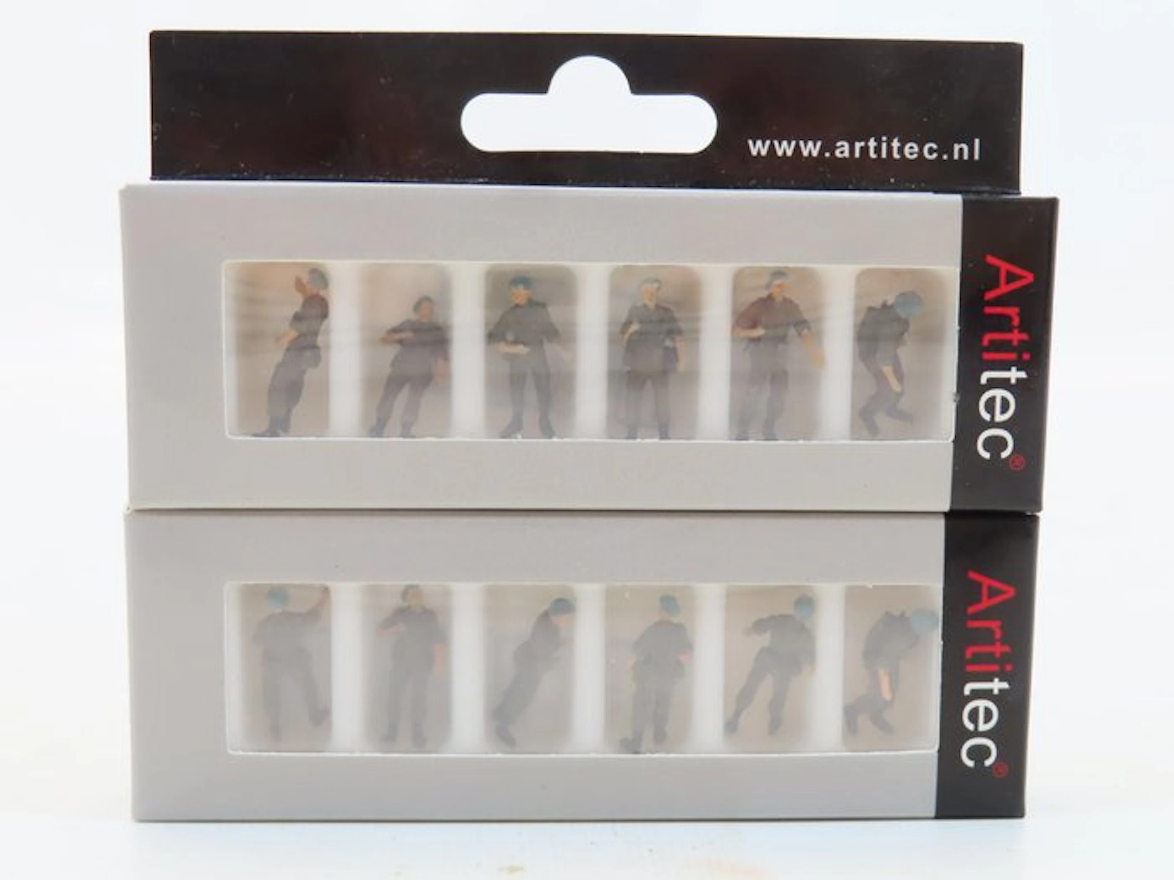 Artitec H0 - 387.162 - Model train figures (2) - 12x NL UNFIL Patrol figures