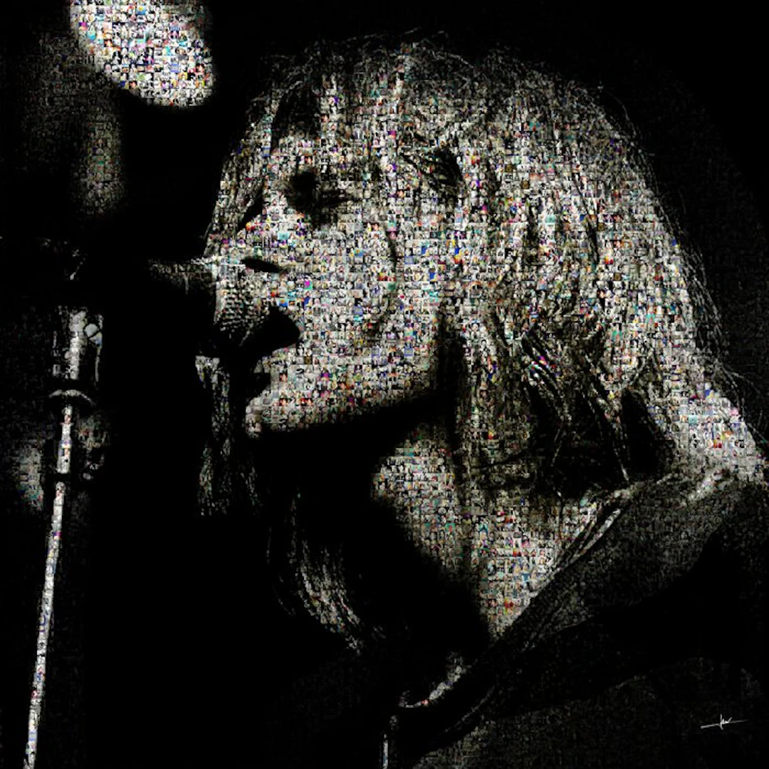 David Law - Crypto Kurt Cobain II - 2.0 - Format XL 60x60