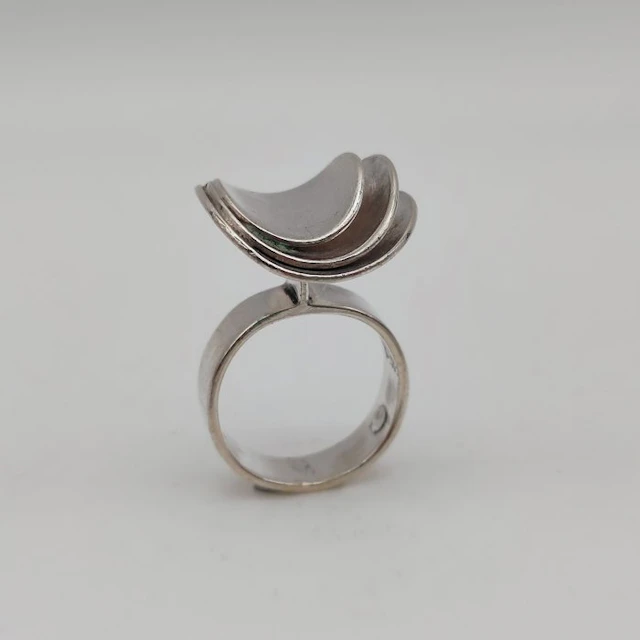 No reserve price - Ring Silver - Poul Warmind
