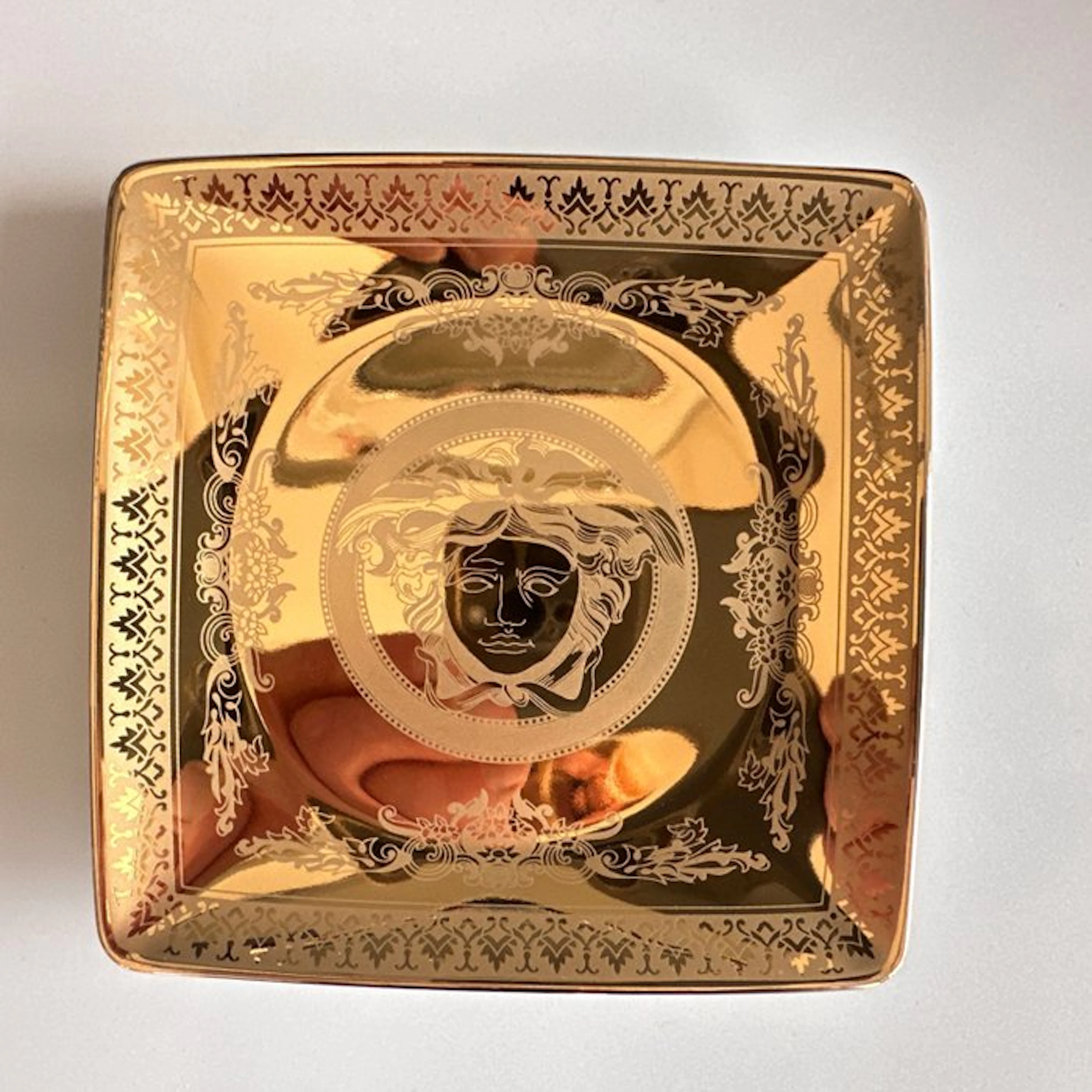 Rosenthal - Versace - Dish - 12 cm Schälchen - Golden...
