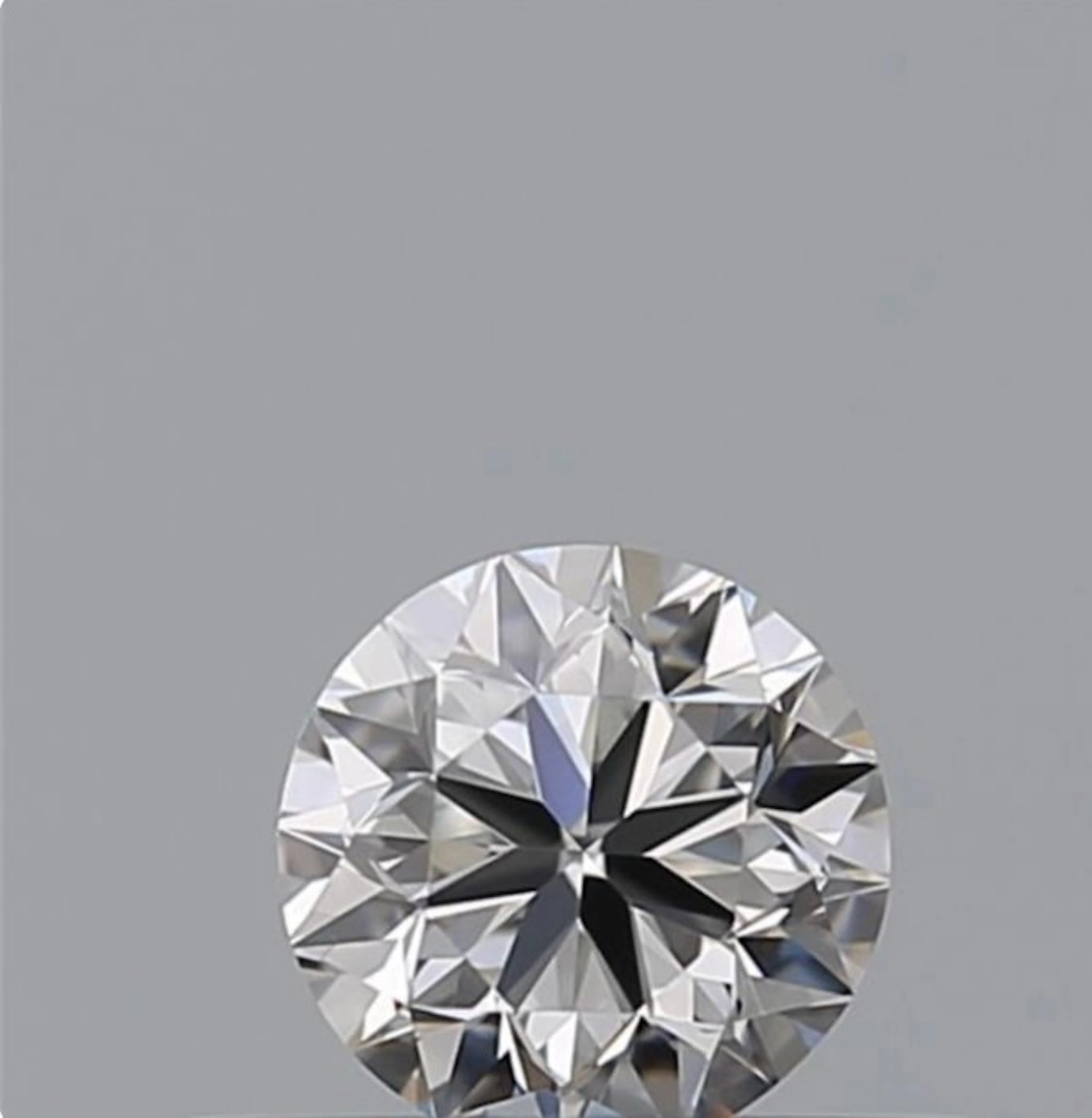 1 pcs Diamond (Natural) - 0.30 ct - Round - E - IF...