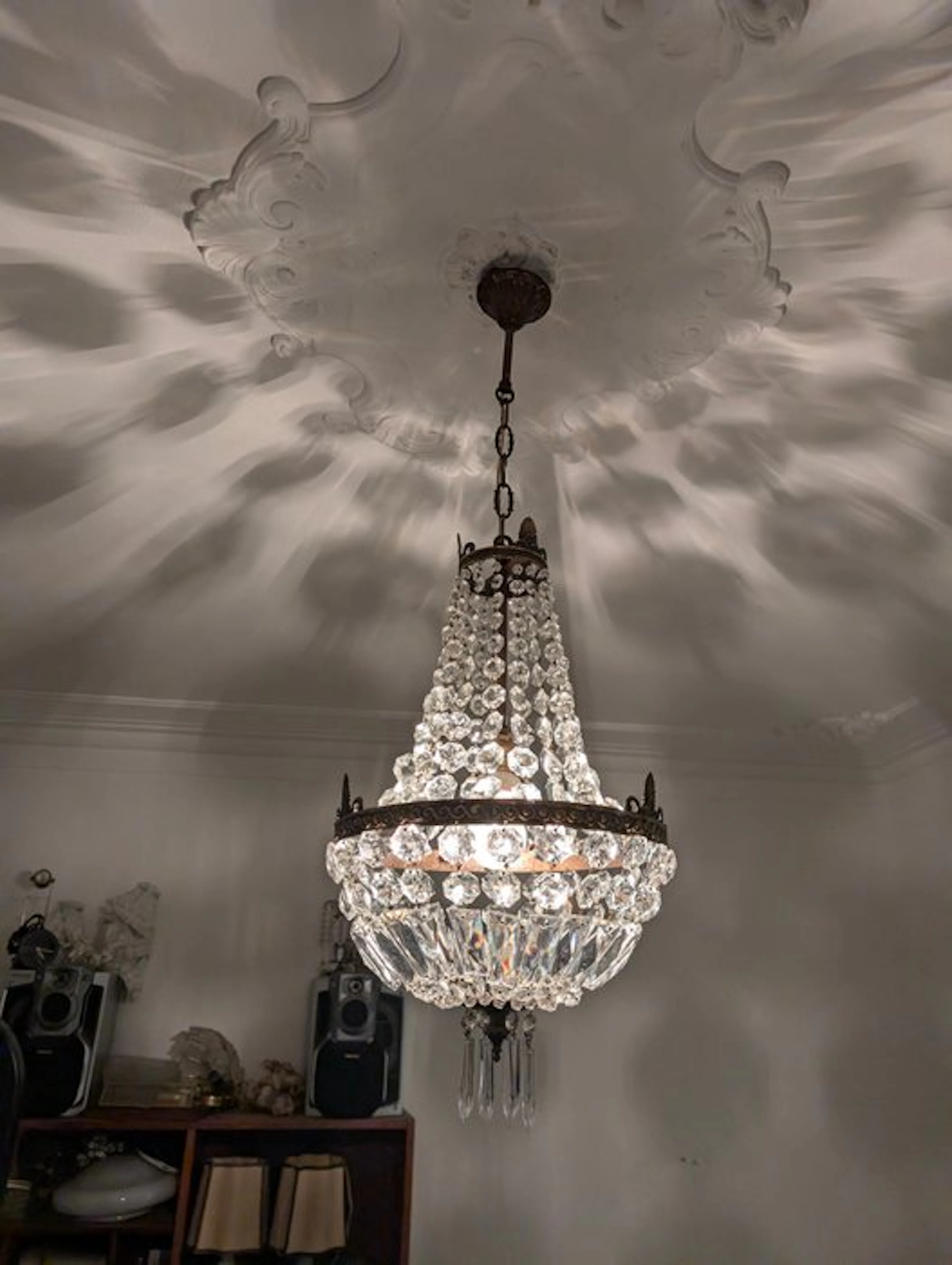 Hanging lamp - Crystal - Hot Air Balloon Empire