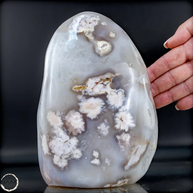 Flower Agate Freeform – Unique Natural Art with...