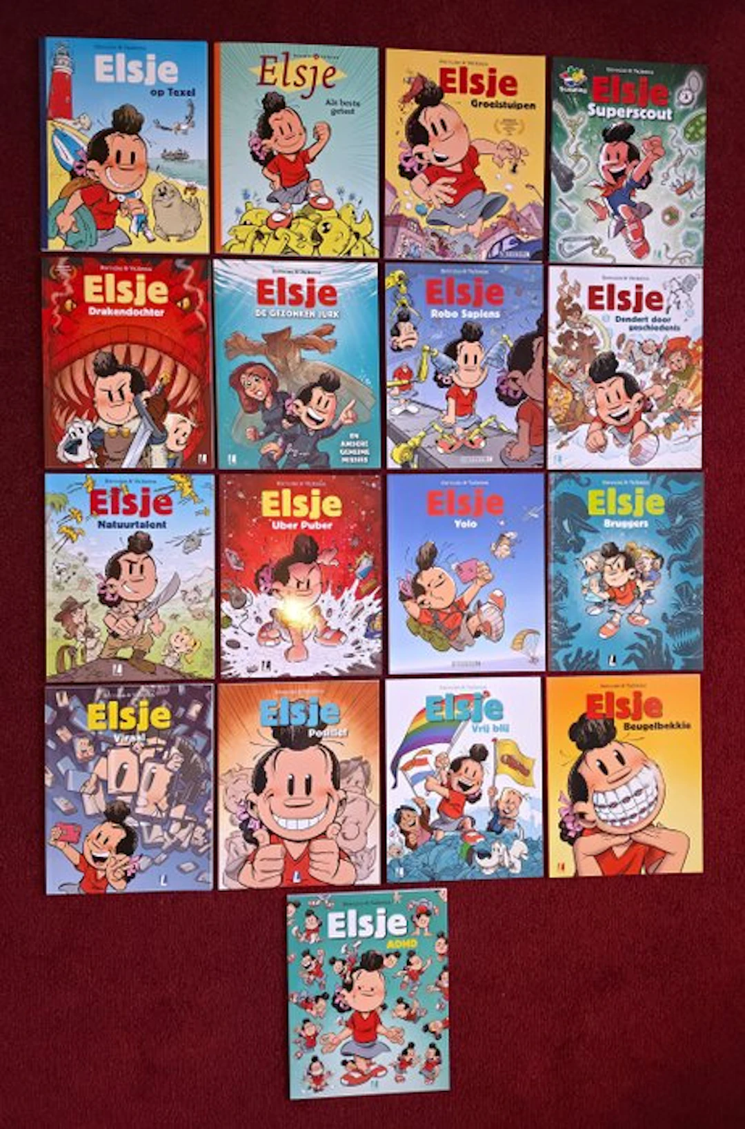 Elsje - opeenvolgende reeks SC - 17 Album - First edition - 2011/2025