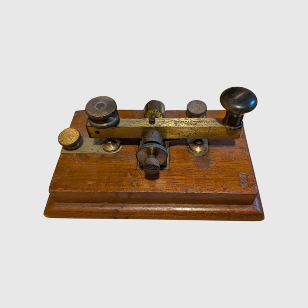 Telegraph - Gilt brass, Beech, Mahogany - 1850-1900