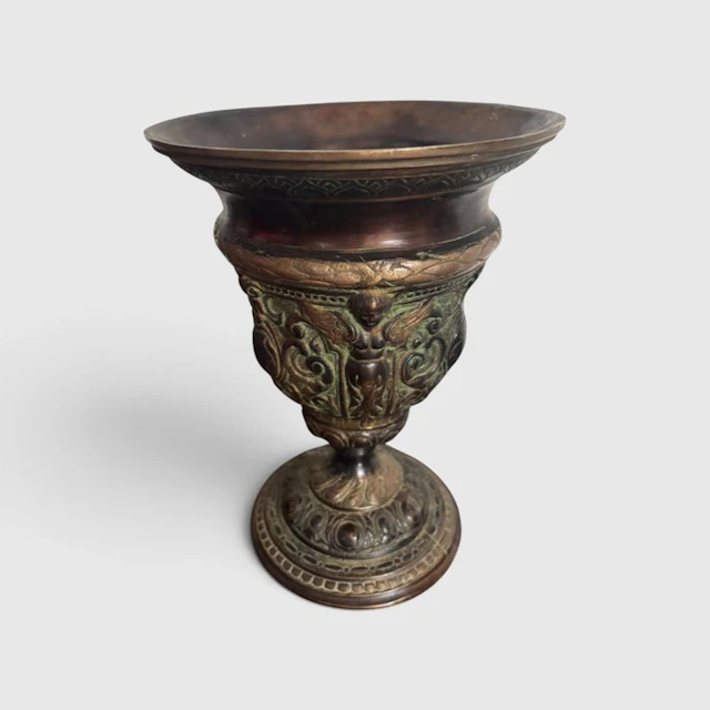 Chalice - Bronze cast - Bronze chalice