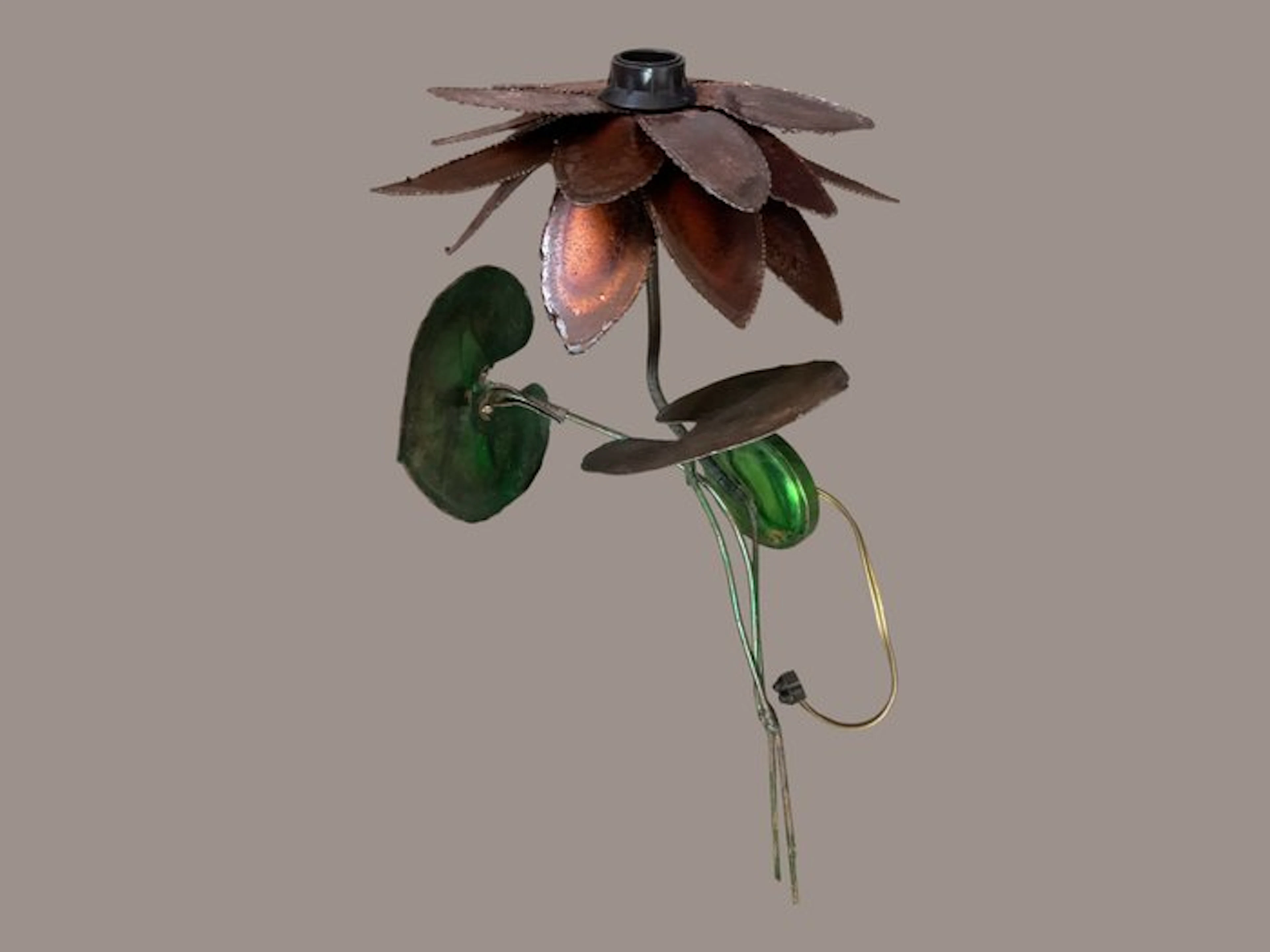 Wall sconce - lotus - Copper - Lotus lamp