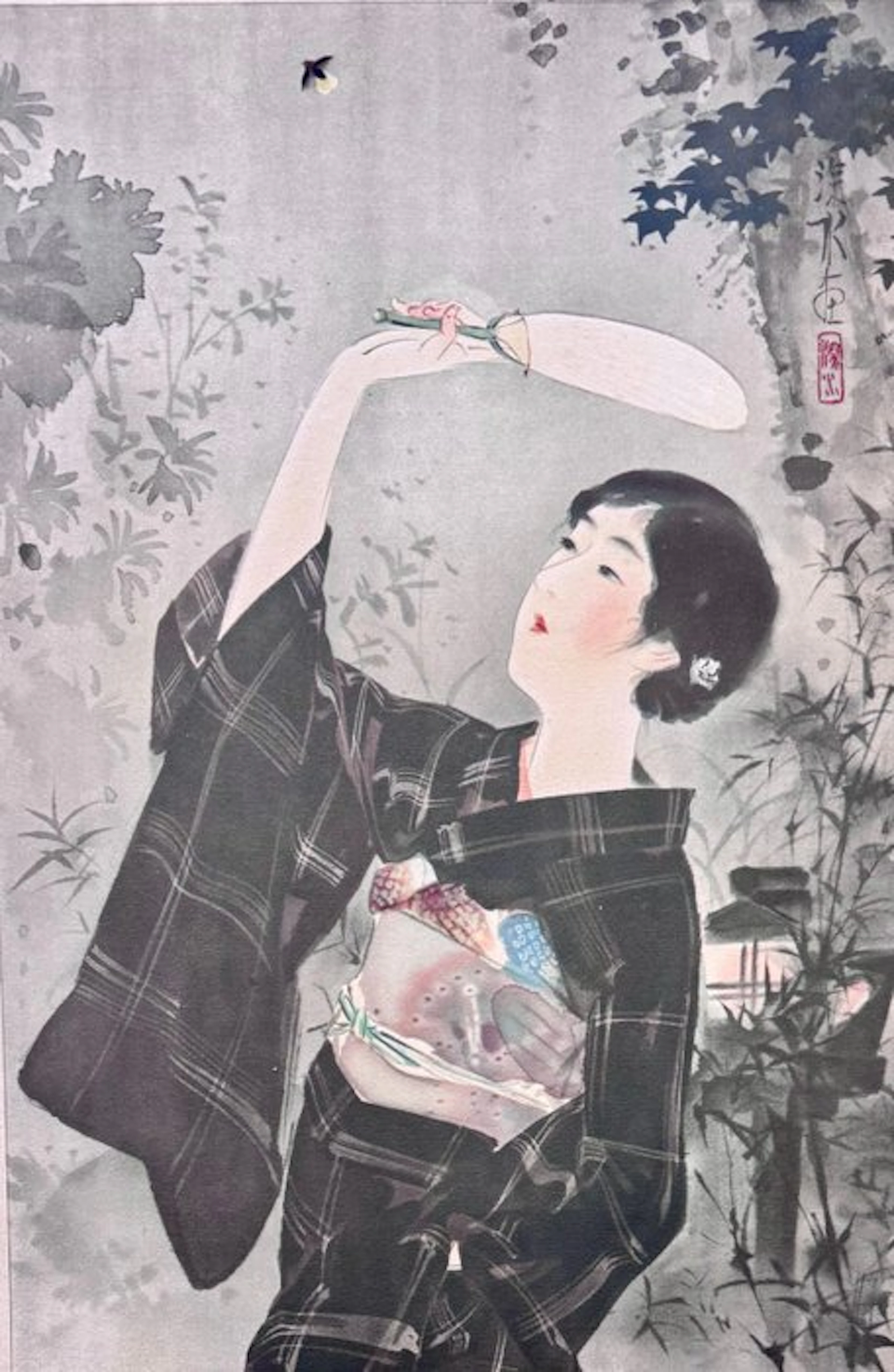 Catching Fireflies Hotaru-gari 蛍狩 - Ito Shinsui (伊東 深水