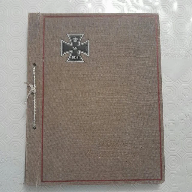 Photo album - Album Kriegs erinnerungen - 1915