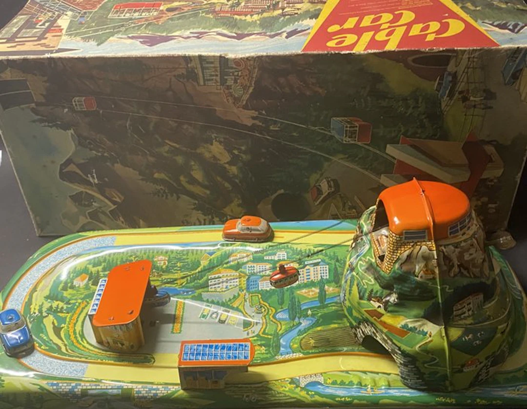 Technofix - Tin toy - Technofix "Cable Car" - 1950-1960 - Germany