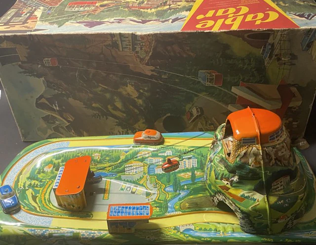 Technofix - Tin toy - Technofix "Cable Car" - 1950-1960 - Germany