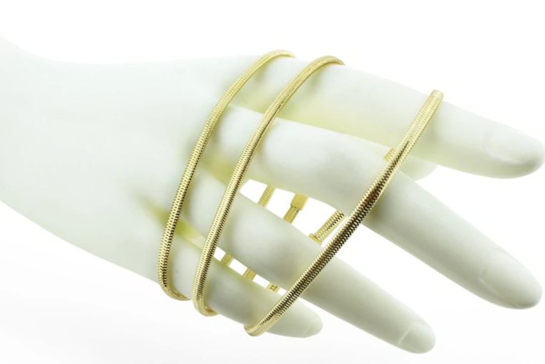 Bracelet - 18 kt. Yellow gold, White gold, Rose gold