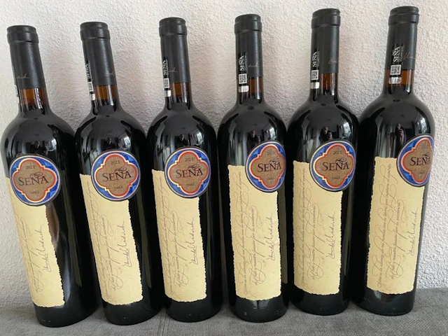 2021 Viña Seña , Mondavi & Chadwick - Aconcagua Valley - 6 Bottle (0.75L)
