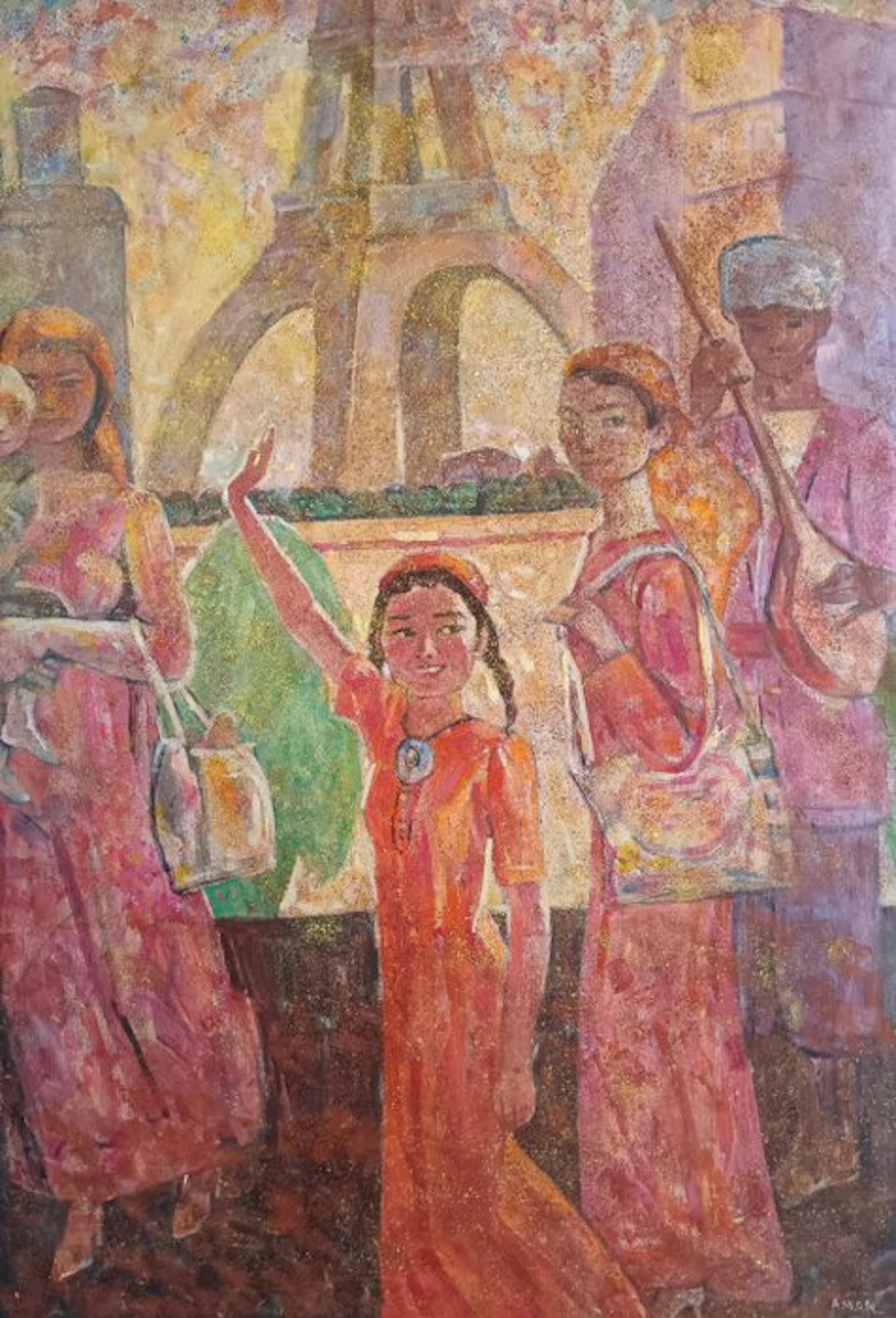 Mukhamet Aman Baga (1948-2005) - Guest of Paris