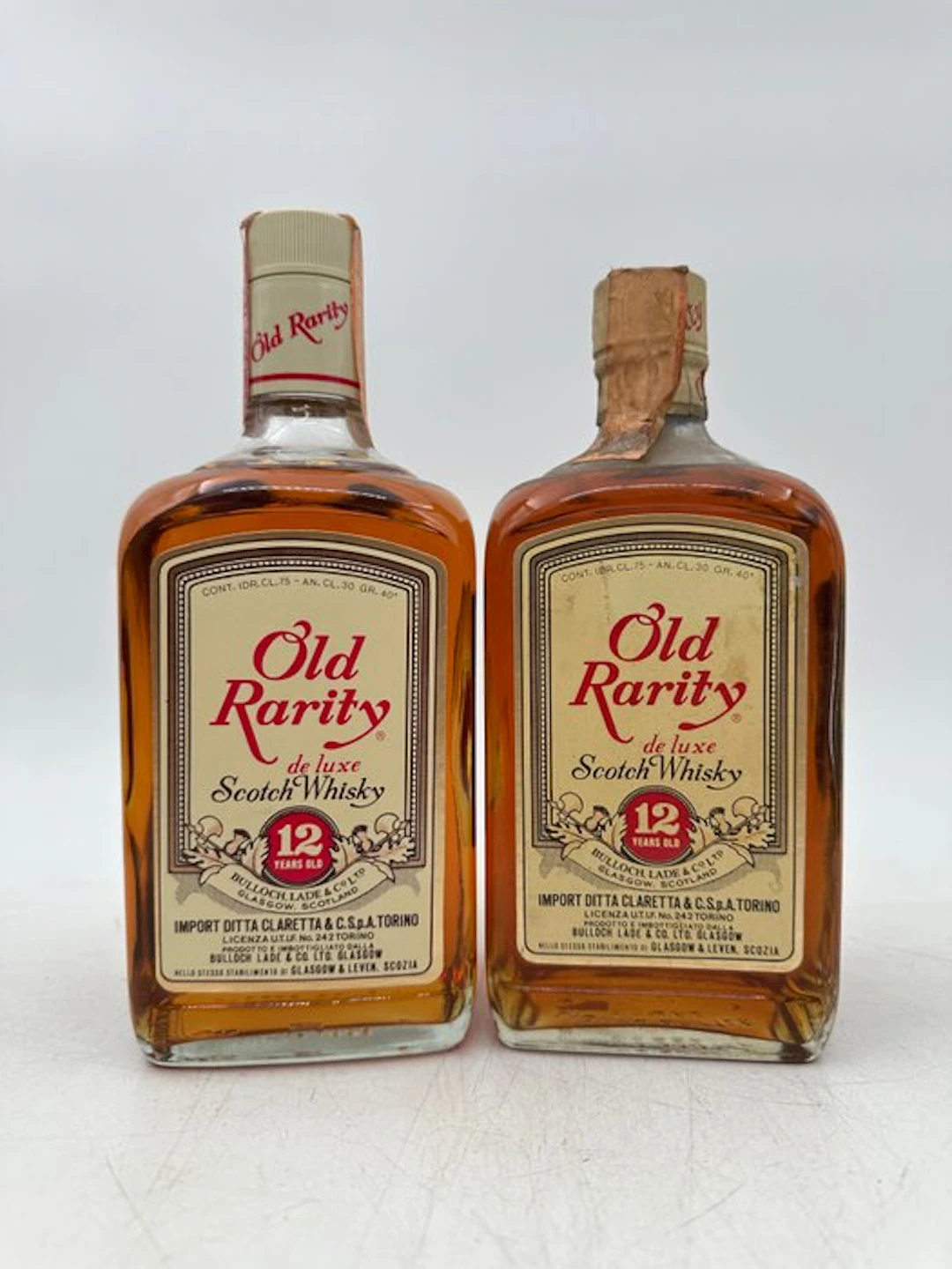Old Rarity 12 years old - De Luxe - b. 1970s - 75cl - 2 bottles