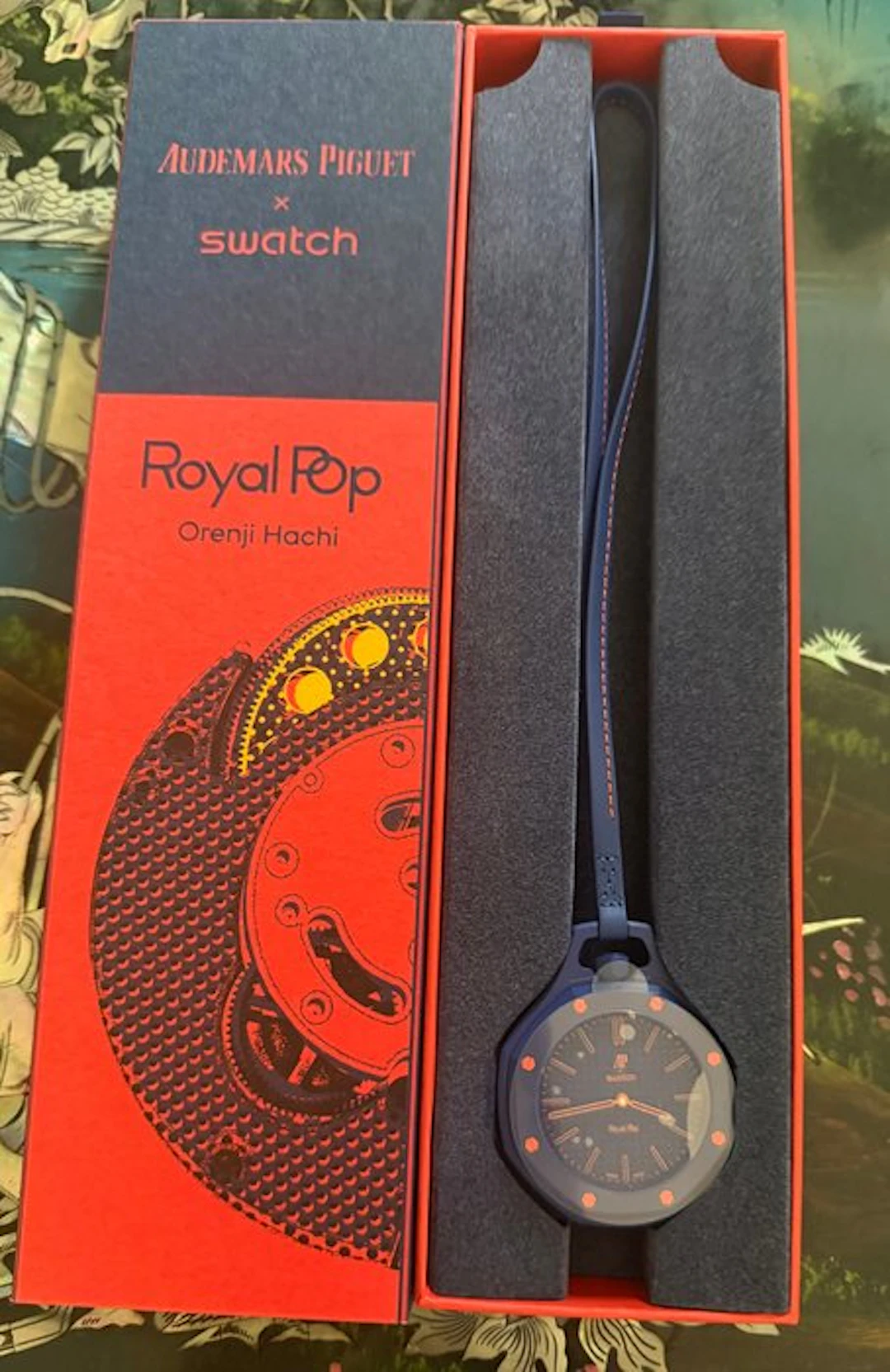 Swatch Royal Pop - Swatch × Audemars Piguet ORENJI HACHI...
