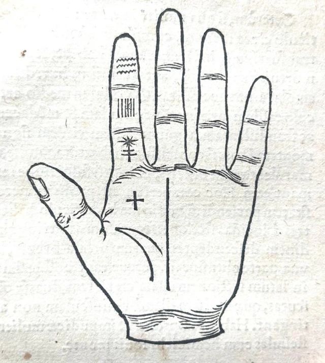 Johannes ab Indagine - (MAGIC & WITCHCRAFT, PALMISTRY) Chiromantia - 1543