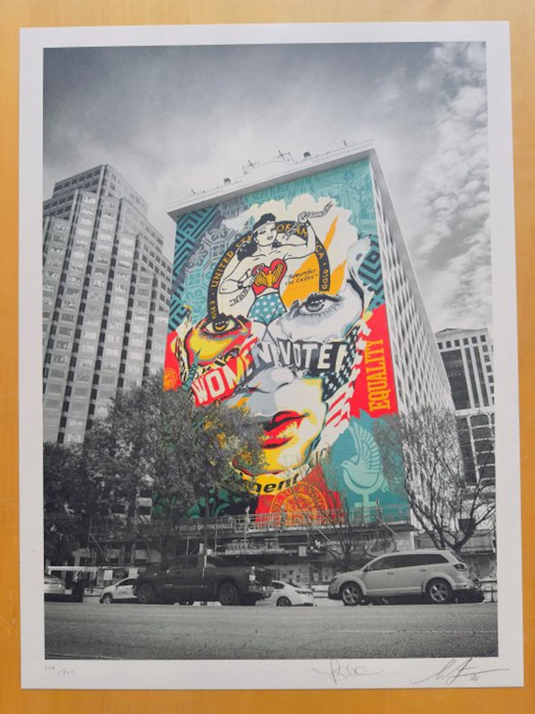 Shepard Fairey (OBEY) (1970) - The Beauty Of Liberty Equality