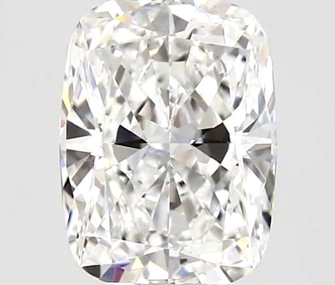 1 pcs Diamond (Natural) - 1.01 ct - Cushion - D...