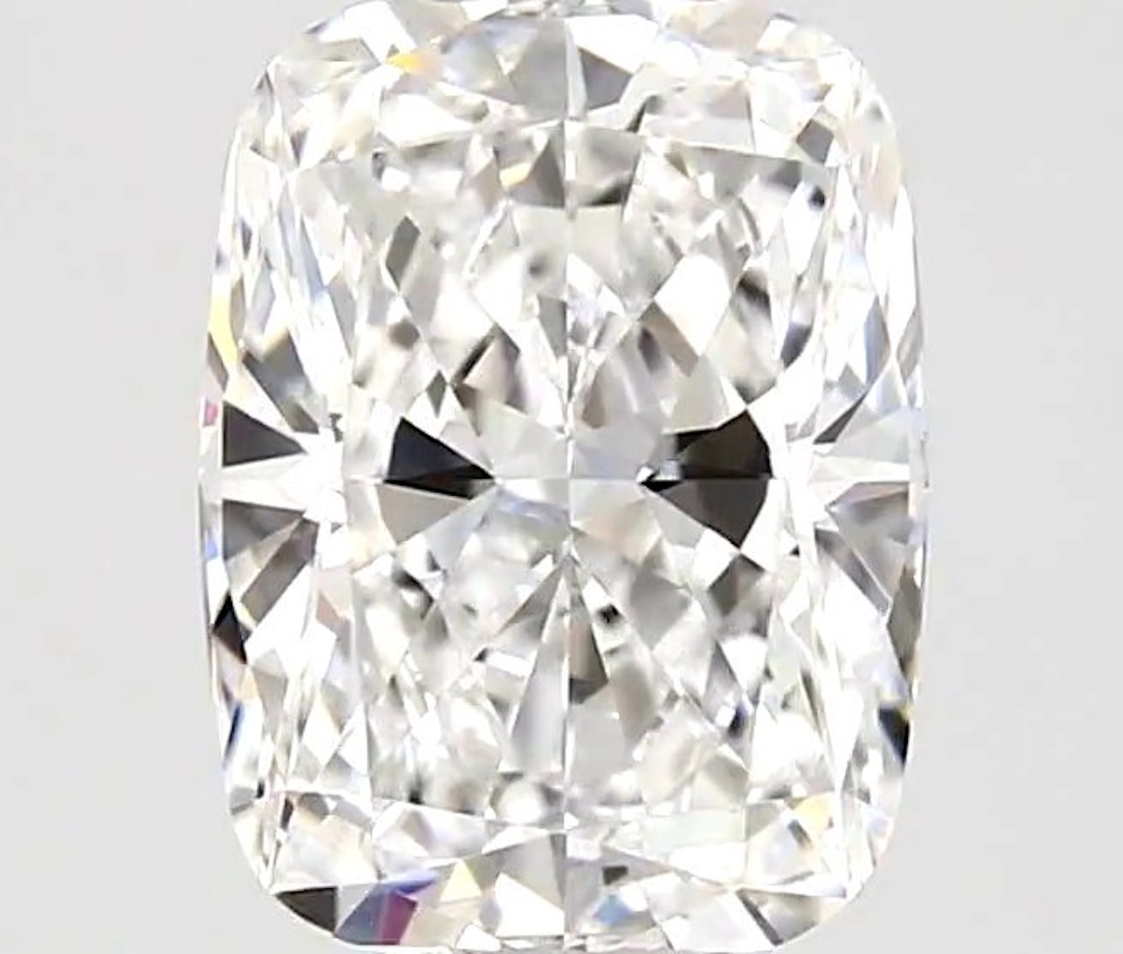 1 pcs Diamond (Natural) - 1.01 ct - Cushion - D...