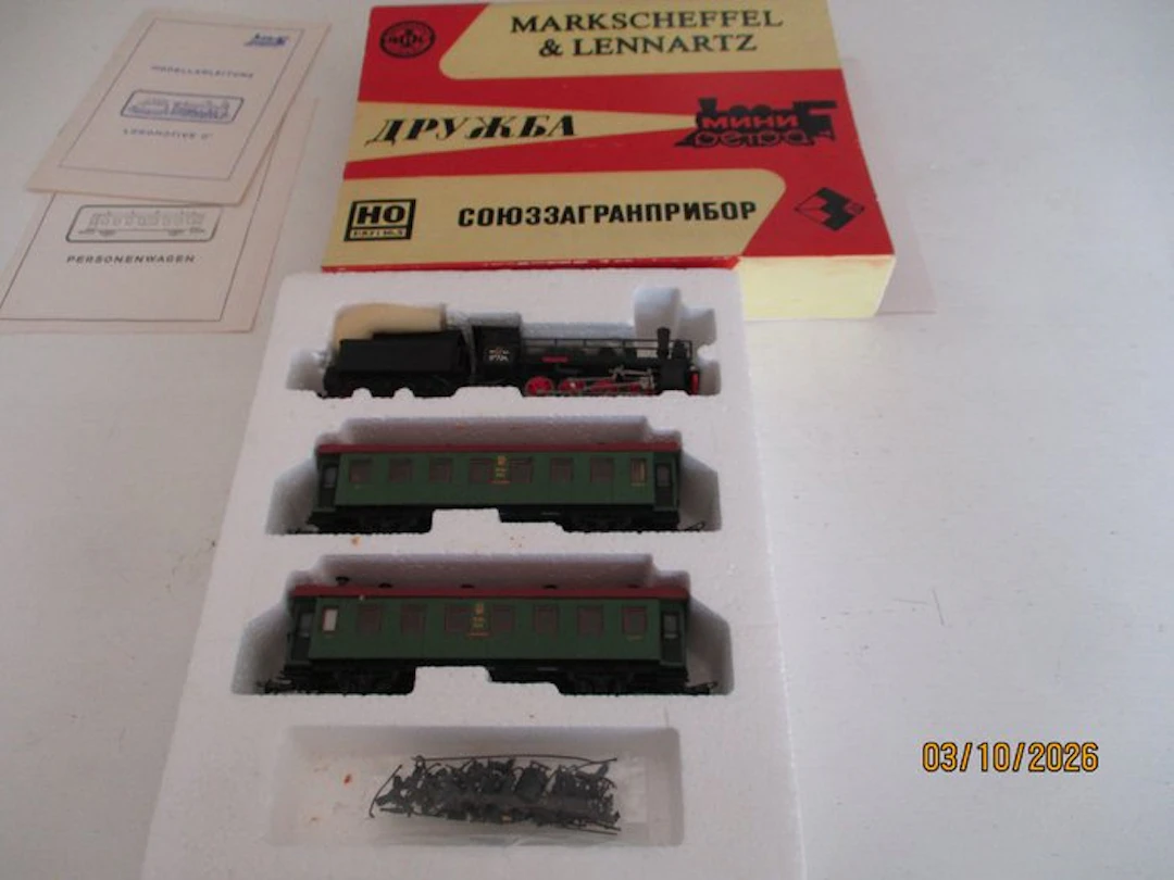 Markscheffel & Lennartz H0 - Steam locomotive with tender...